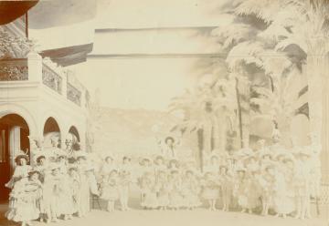 A Scene from "The Billionaire"