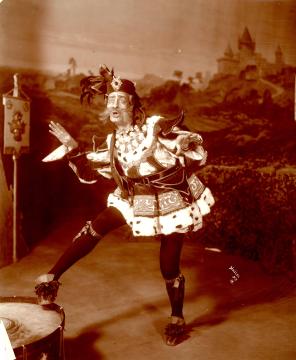 A Scene from "The Free Lance"