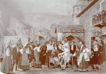 A Scene from "Marta of the Lowlands"