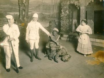 A Scene from "The Blue Moon"
