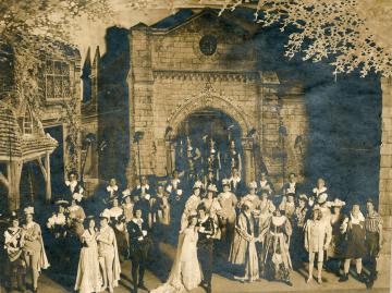 A Scene from "Robin Hood"